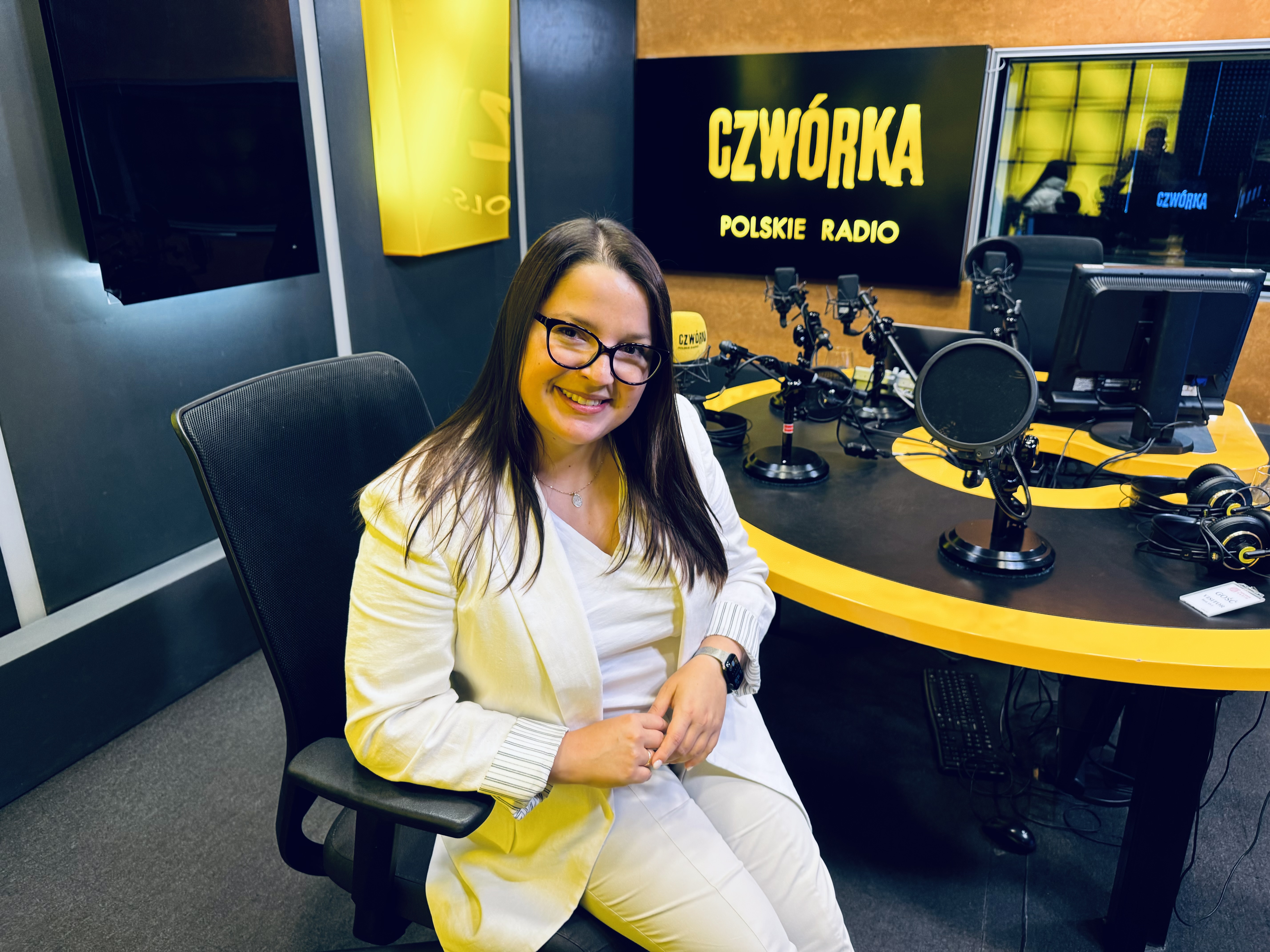 Ewa Chamczyk w Radiowej Czwórce